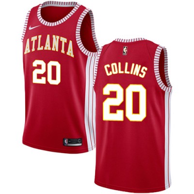 Nike Atlanta Hawks #20 John Collins Red Youth NBA Swingman Statement Edition Jersey